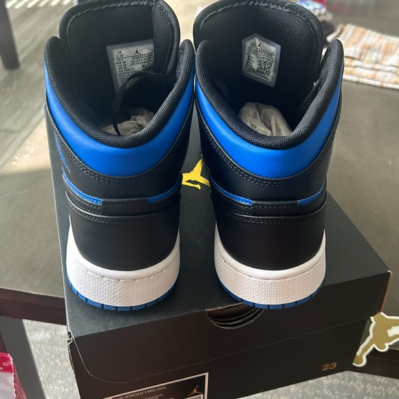 Air Jordan 1 MID black/royal blue-black-white - Picture 5 of 8